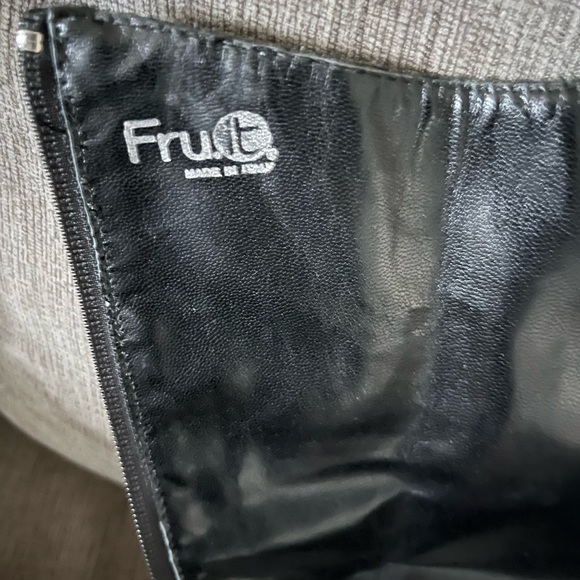 Fru.it Italy Black Leather Boots - Picture 8 of 8